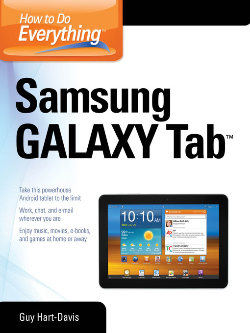 Title details for How to Do Everything Samsung Galaxy Tab by Guy Hart-Davis - Available